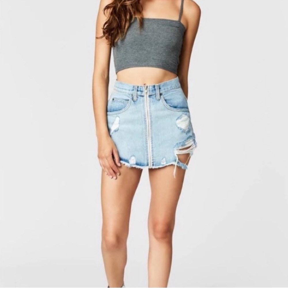 Carmar Beatrice Denim Skirt
